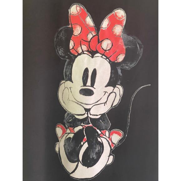Disney Junior Short Sleeve Black Minnie‎ Mouse Size XXL - Picture 2 of 5